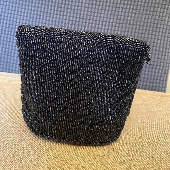 Todd Anthony New York Vintage Beaded Elegant Clutch Handbag Purse - Picture 3 of 10